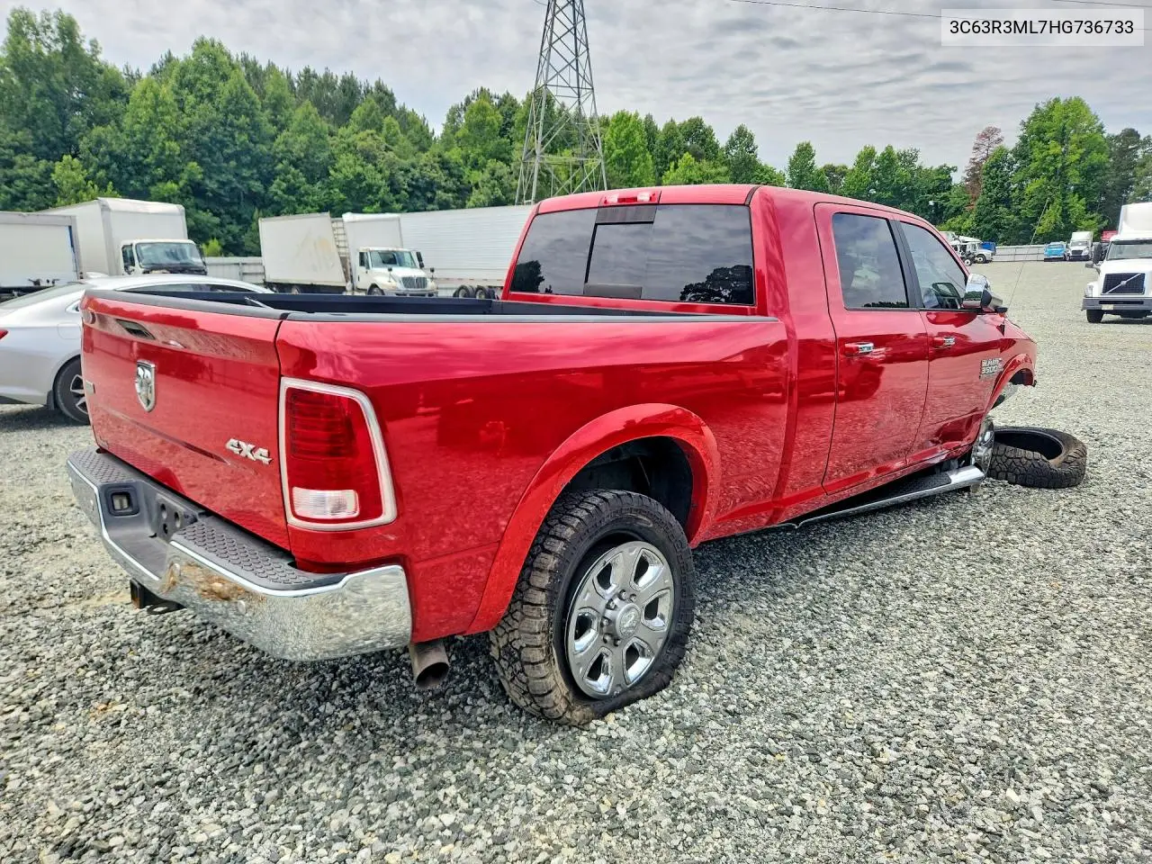 2017 Ram 3500 Laramie VIN: 3C63R3ML7HG736733 Lot: 57474336
