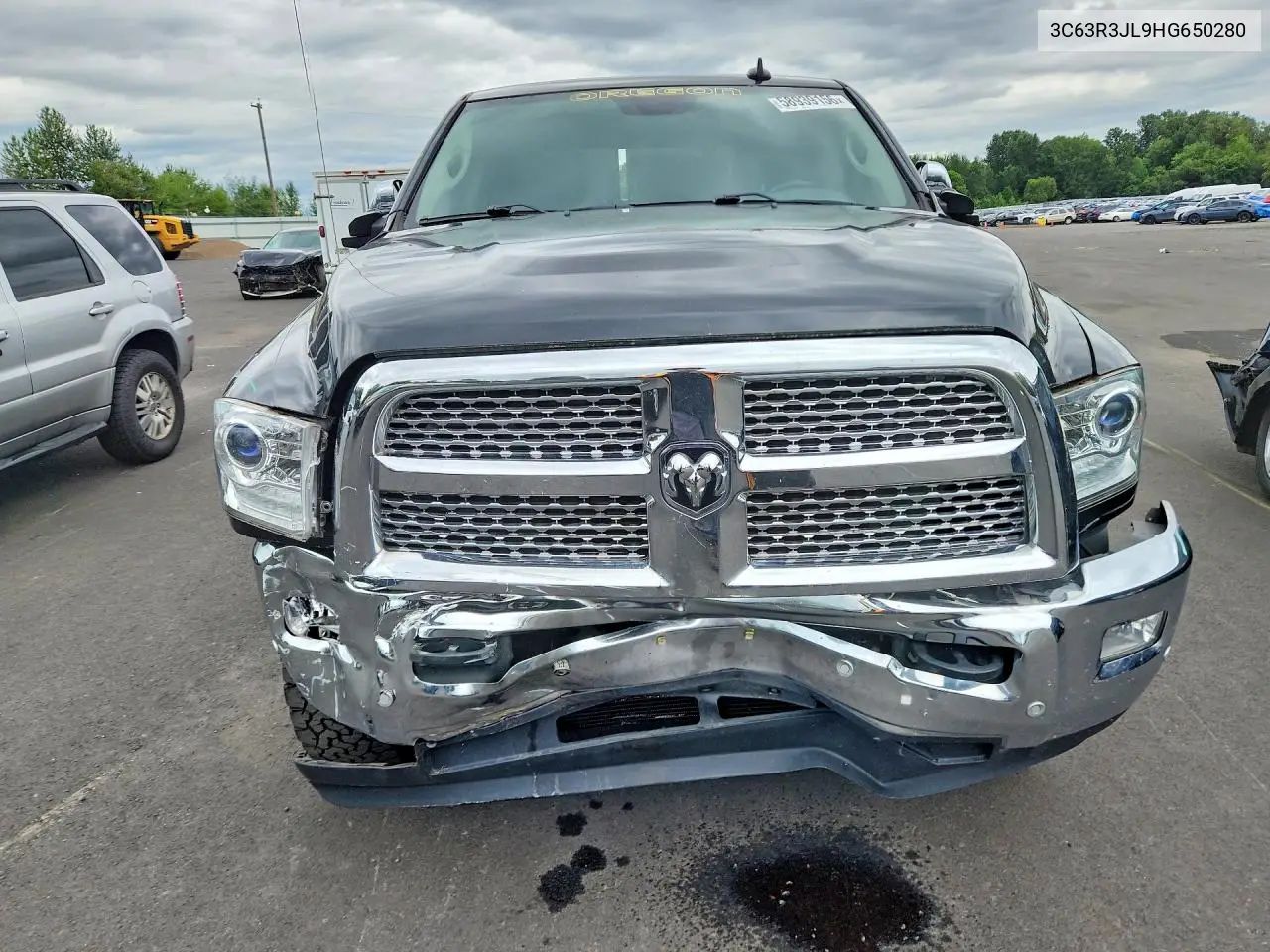 2017 Ram 3500 Laramie VIN: 3C63R3JL9HG650280 Lot: 58939156
