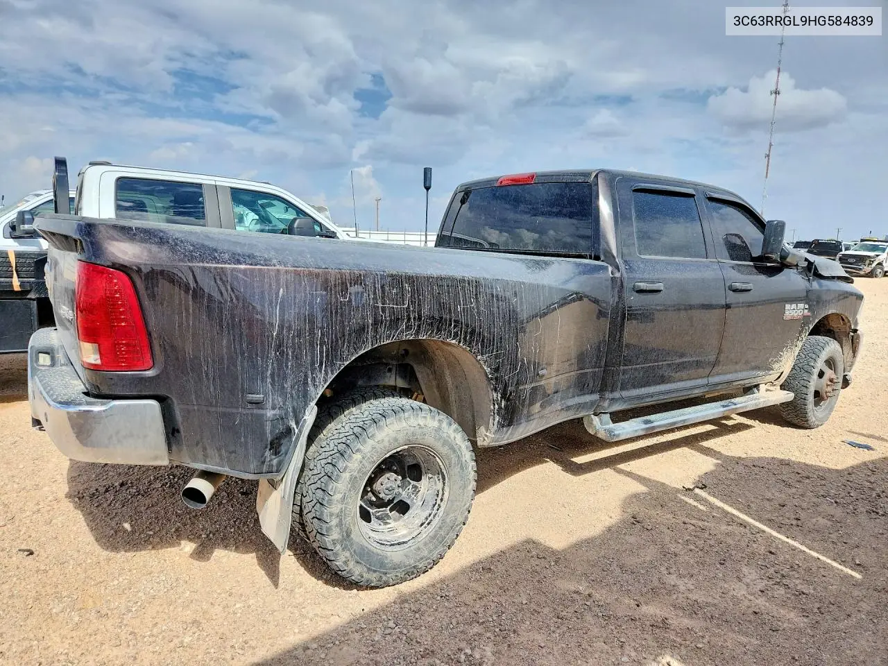 2017 Ram 3500 St VIN: 3C63RRGL9HG584839 Lot: 59097486