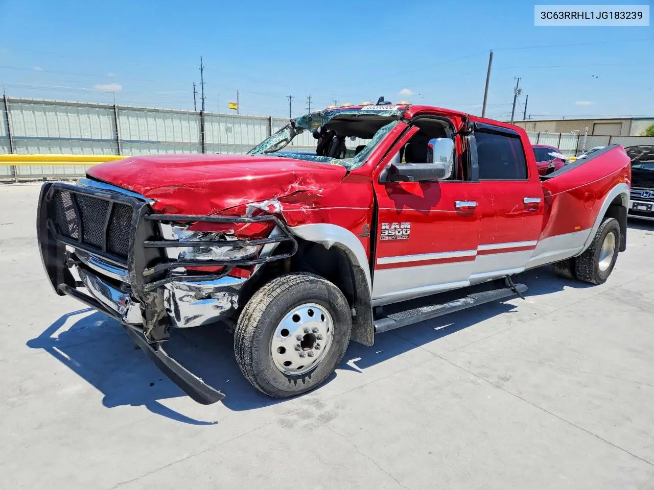2018 Ram 3500 Slt VIN: 3C63RRHL1JG183239 Lot: 53206306