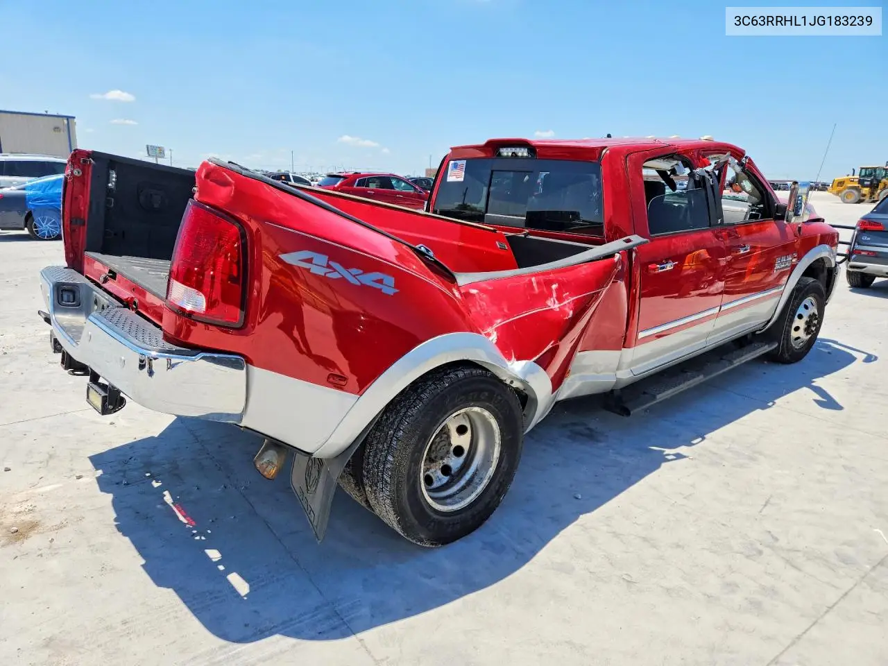 2018 Ram 3500 Slt VIN: 3C63RRHL1JG183239 Lot: 53206306