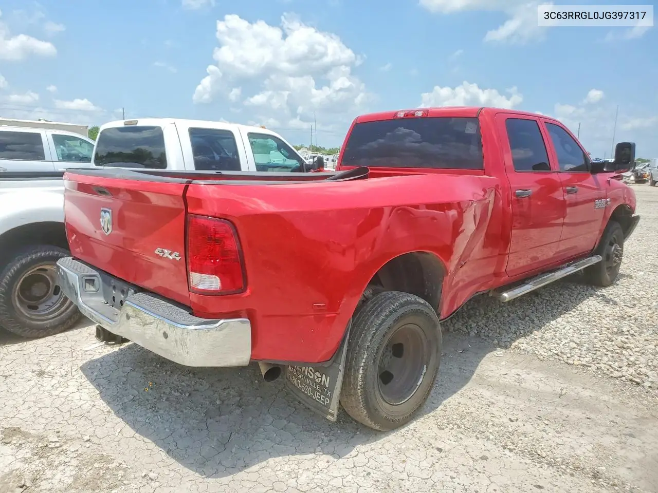 2018 Ram 3500 St VIN: 3C63RRGL0JG397317 Lot: 55245846