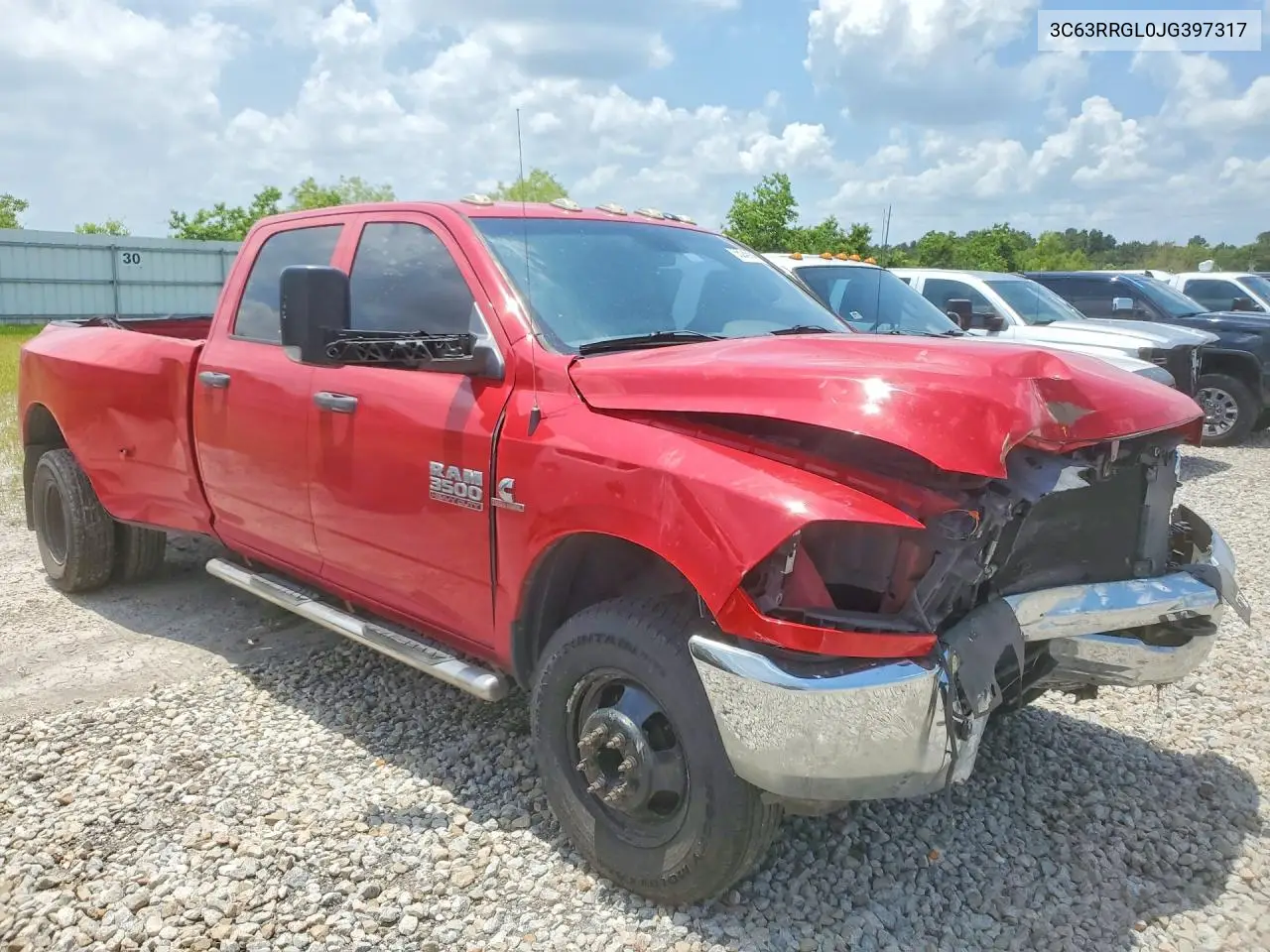 2018 Ram 3500 St VIN: 3C63RRGL0JG397317 Lot: 55245846