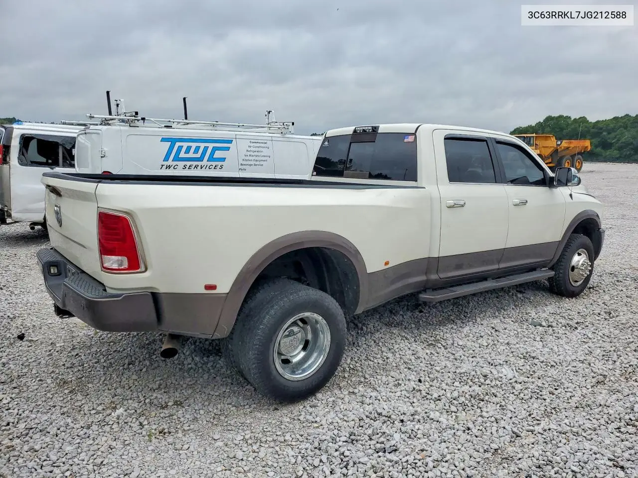 2018 Ram 3500 Longhorn VIN: 3C63RRKL7JG212588 Lot: 55571106