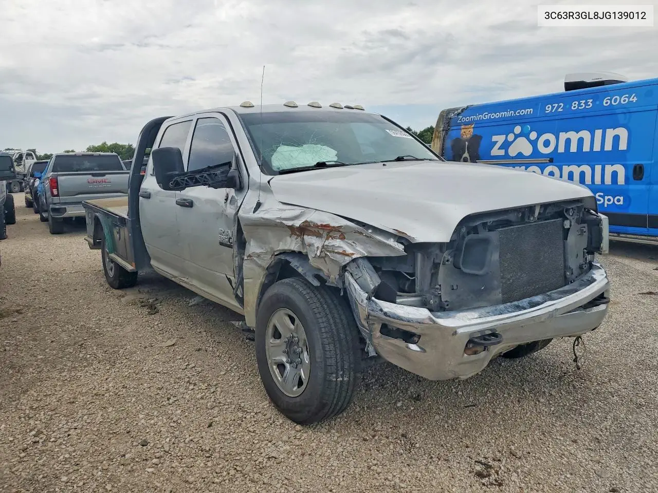 2018 Ram 3500 St VIN: 3C63R3GL8JG139012 Lot: 56456666