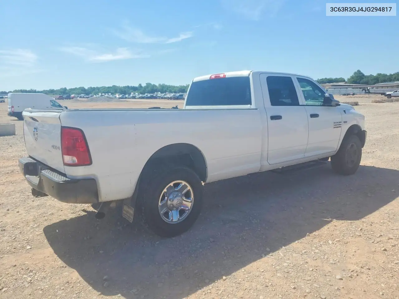 2018 Ram 3500 St VIN: 3C63R3GJ4JG294817 Lot: 57421936