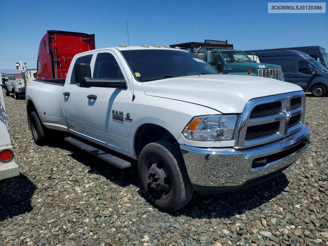 3C63RRGL5JG120386 2018 Ram 3500 St