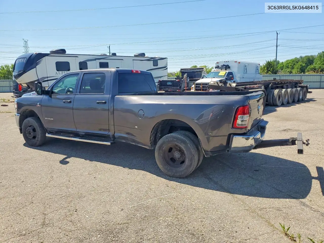2019 Ram 3500 Tradesman VIN: 3C63RRGL5KG648415 Lot: 55701136