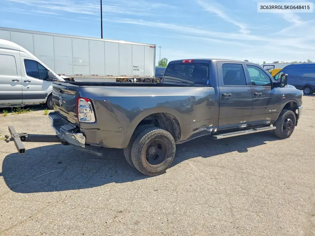 2019 Ram 3500 Tradesman VIN: 3C63RRGL5KG648415 Lot: 55701136