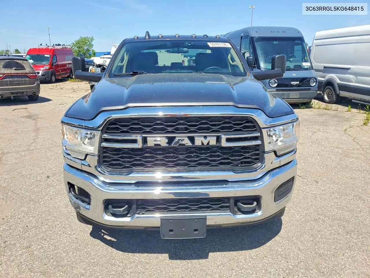 2019 Ram 3500 Tradesman VIN: 3C63RRGL5KG648415 Lot: 55701136