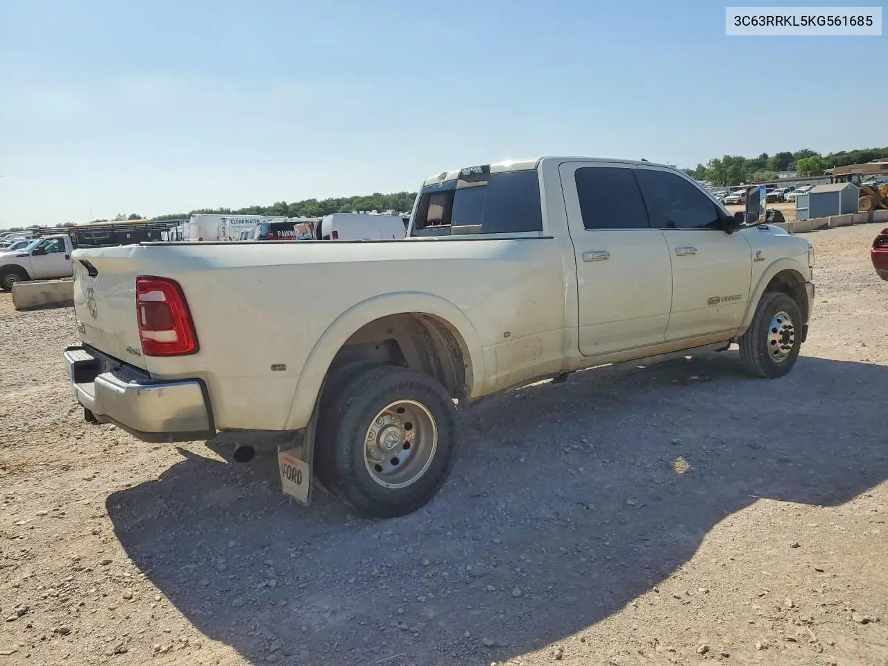 2019 Ram 3500 Longhorn VIN: 3C63RRKL5KG561685 Lot: 56410226