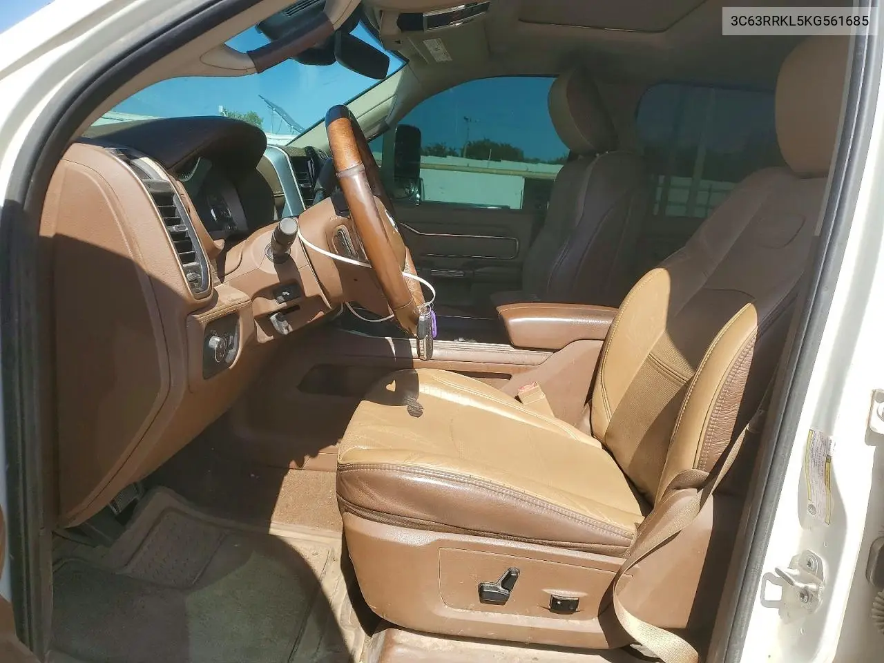 2019 Ram 3500 Longhorn VIN: 3C63RRKL5KG561685 Lot: 56410226