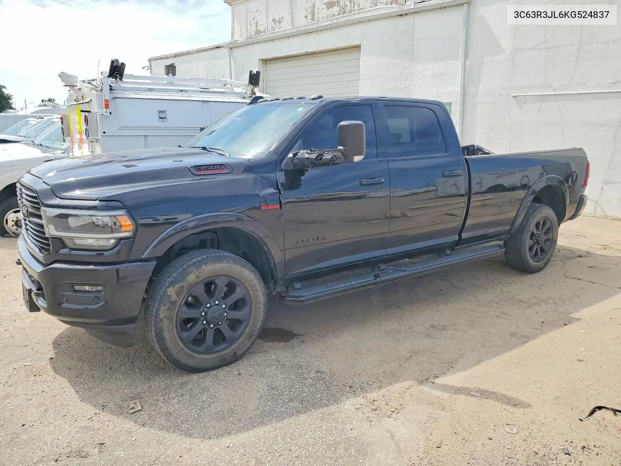 2019 Ram 3500 Laramie VIN: 3C63R3JL6KG524837 Lot: 58320836