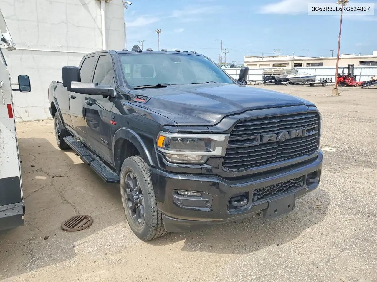 2019 Ram 3500 Laramie VIN: 3C63R3JL6KG524837 Lot: 58320836