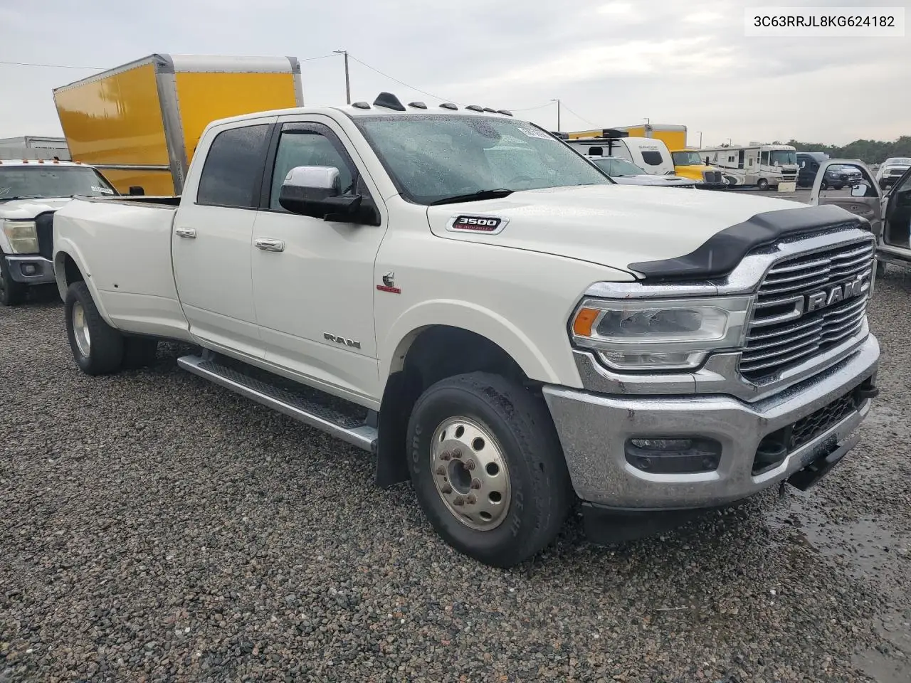 2019 Ram 3500 Laramie VIN: 3C63RRJL8KG624182 Lot: 58710996