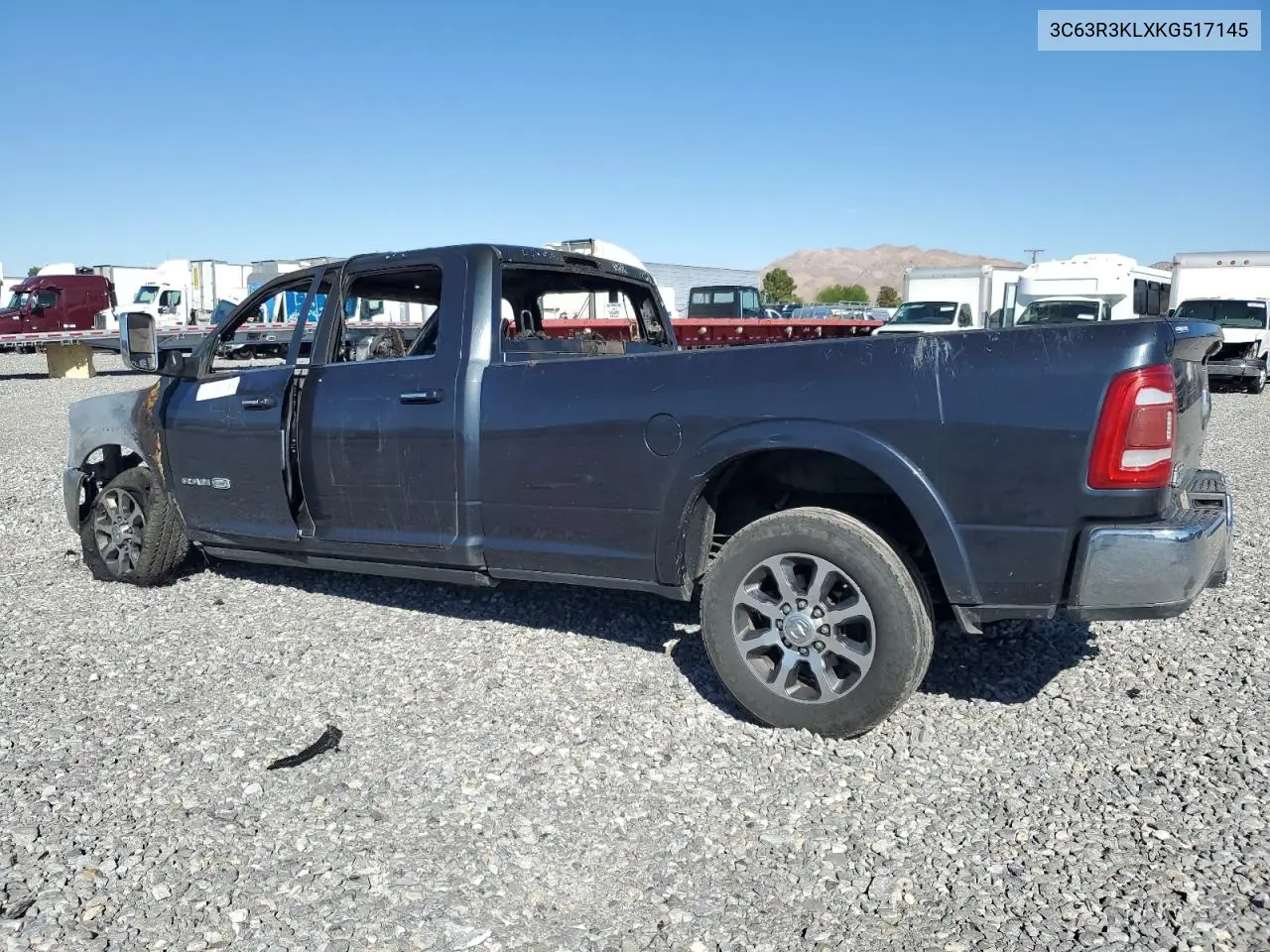 2019 Ram 3500 Longhorn VIN: 3C63R3KLXKG517145 Lot: 81331305