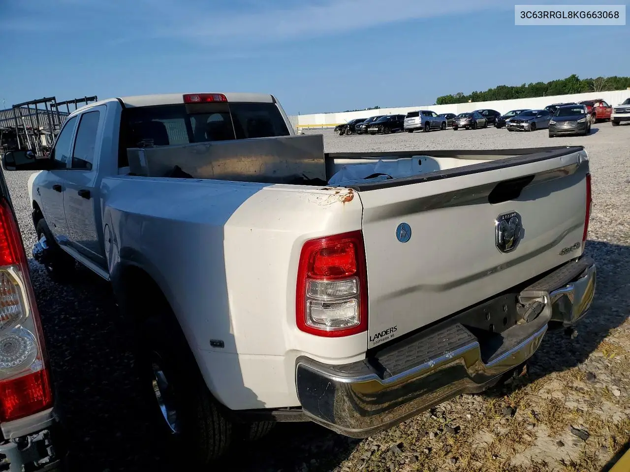 2019 Ram 3500 Tradesman VIN: 3C63RRGL8KG663068 Lot: 85973155