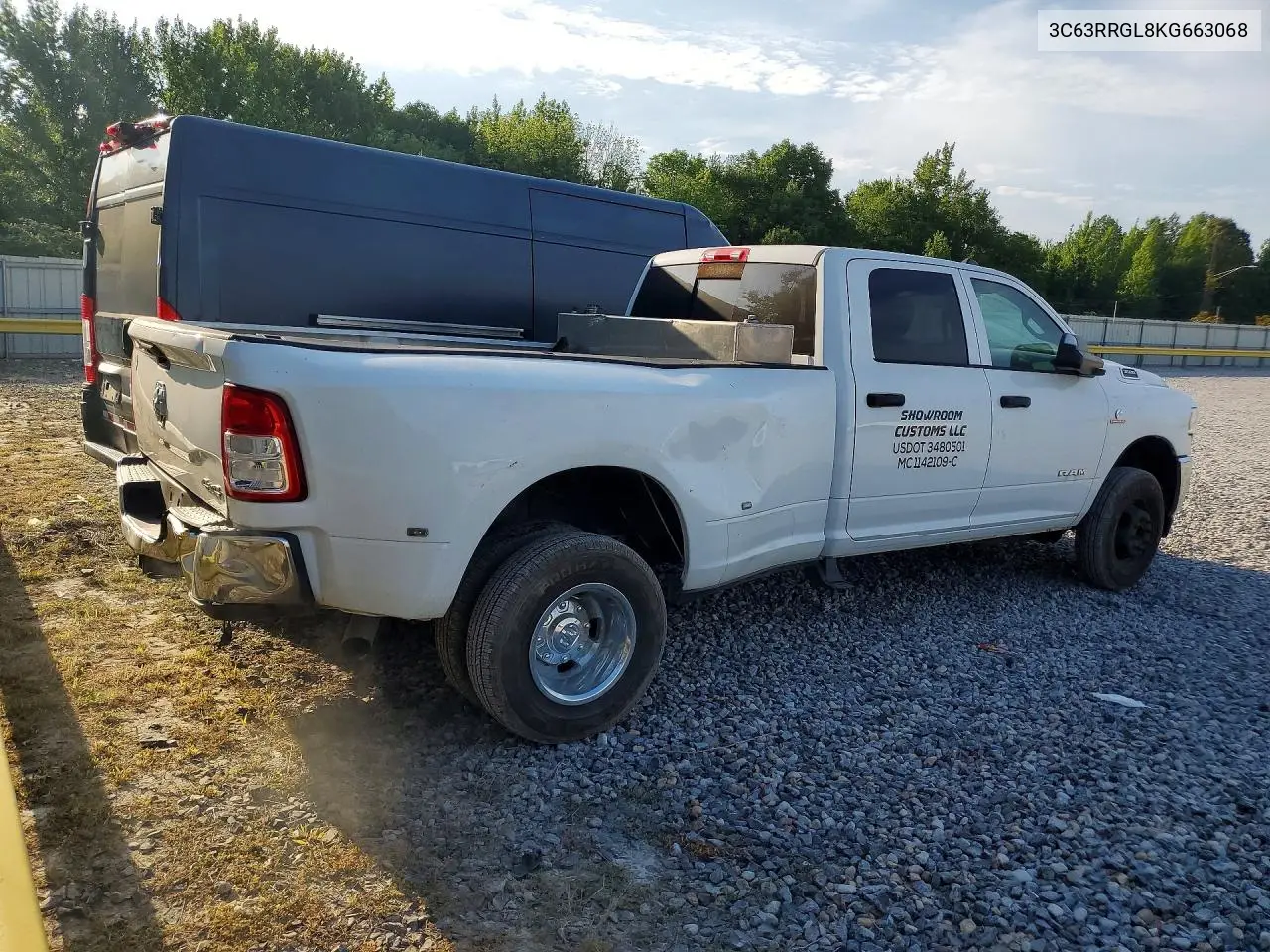 2019 Ram 3500 Tradesman VIN: 3C63RRGL8KG663068 Lot: 85973155