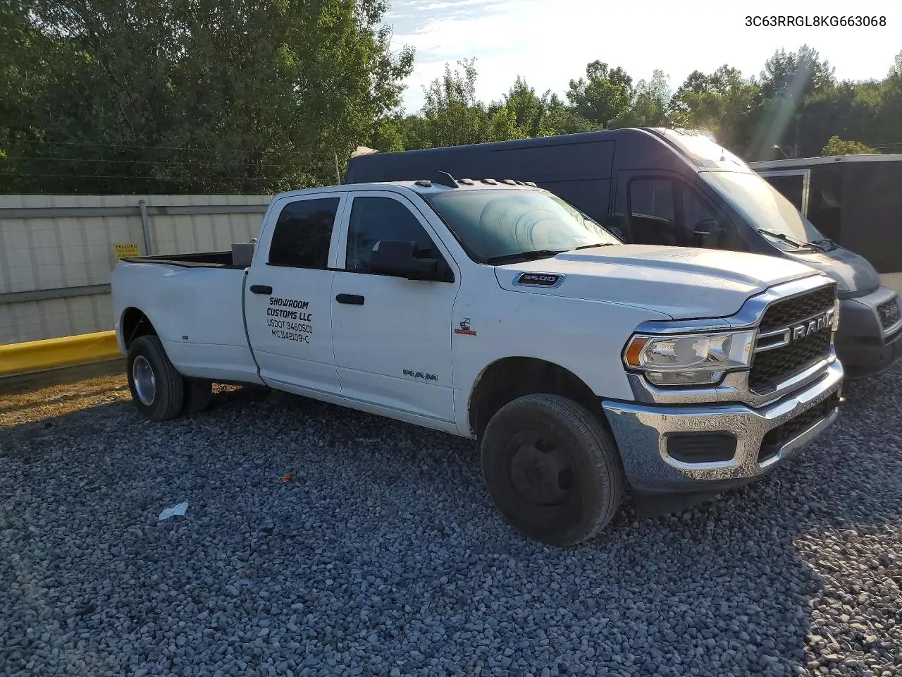 2019 Ram 3500 Tradesman VIN: 3C63RRGL8KG663068 Lot: 85973155