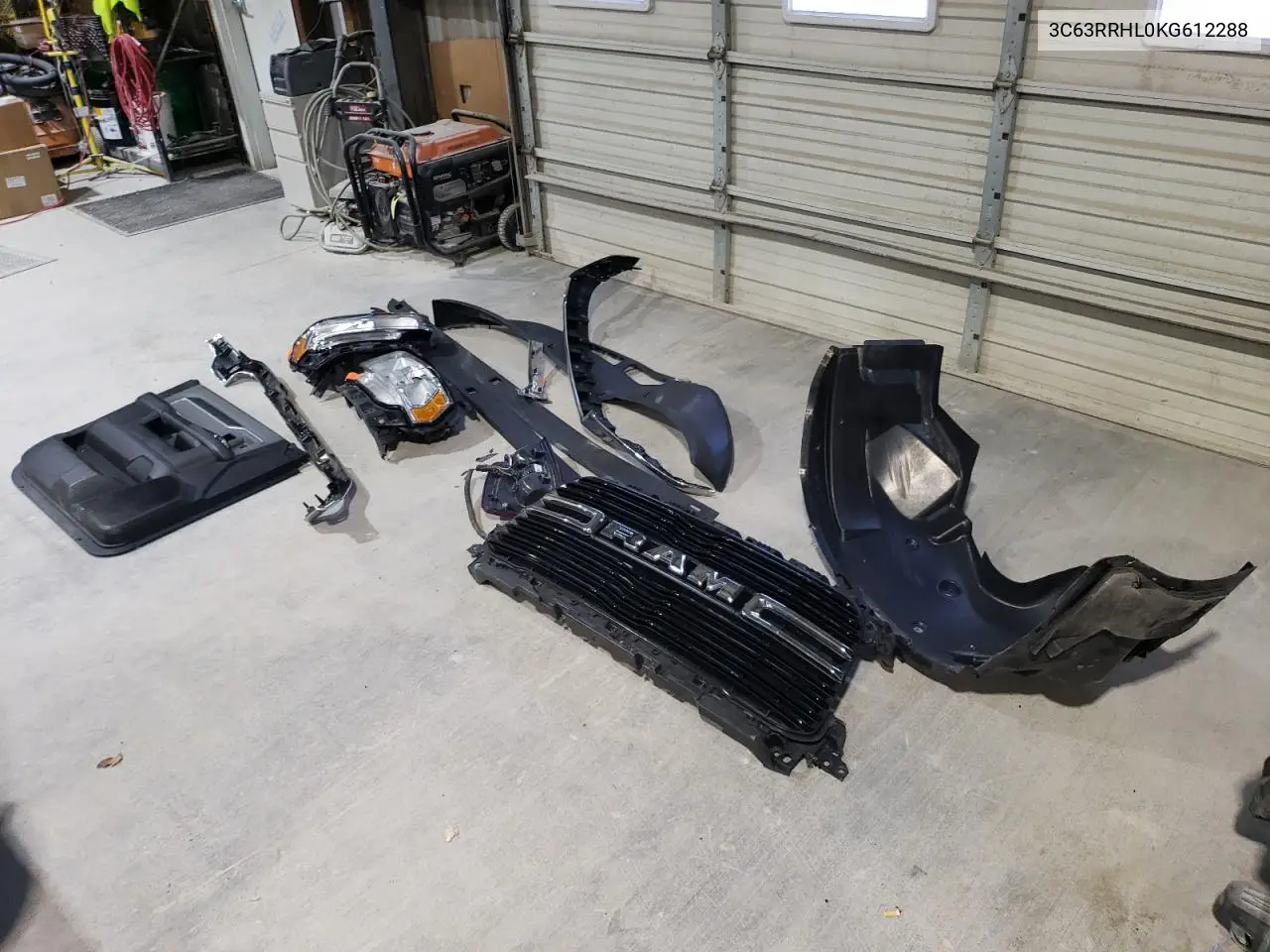 3C63RRHL0KG612288 2019 Ram 3500 Big Horn
