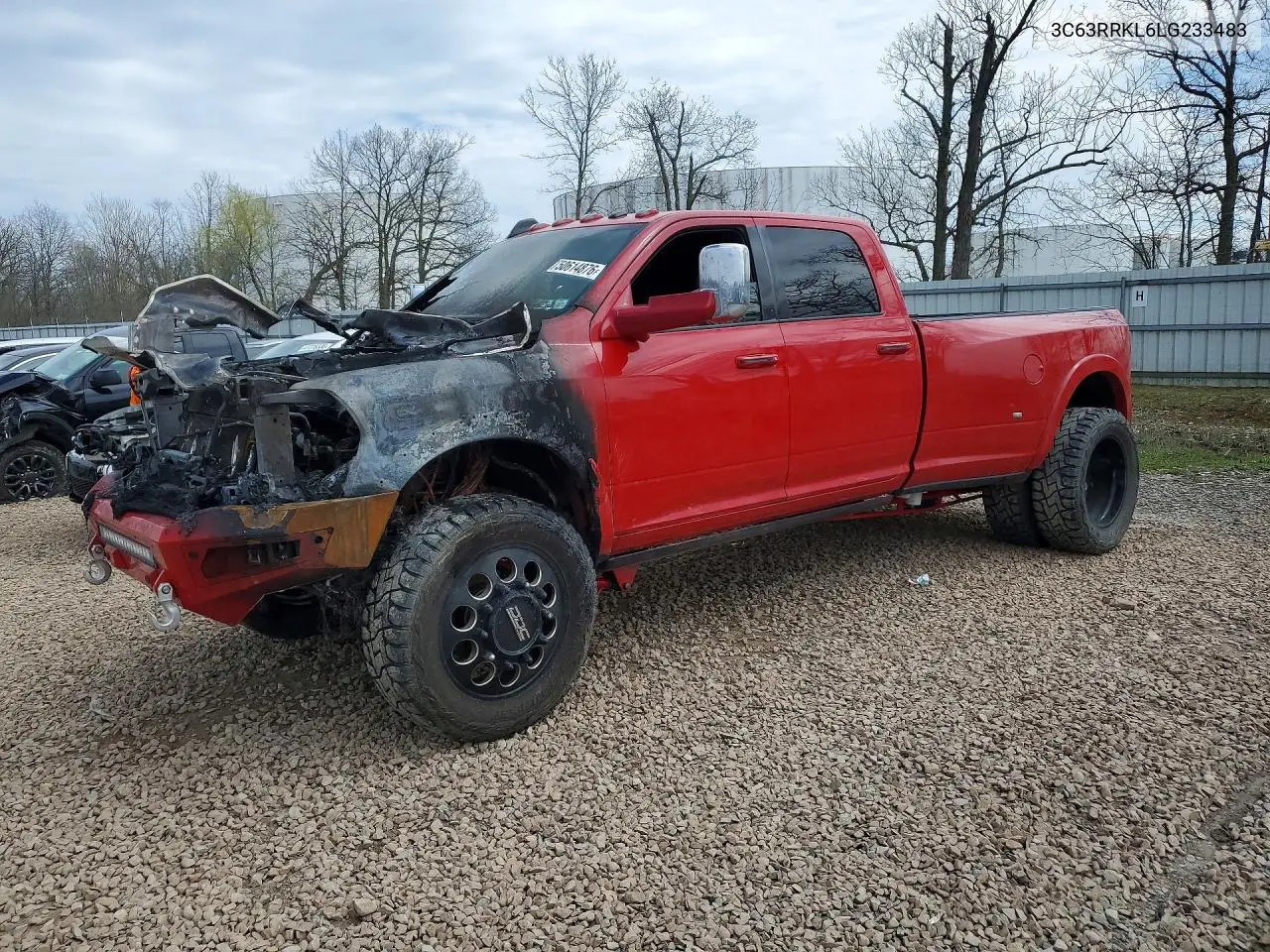 2020 Ram 3500 Longhorn VIN: 3C63RRKL6LG233483 Lot: 50614876