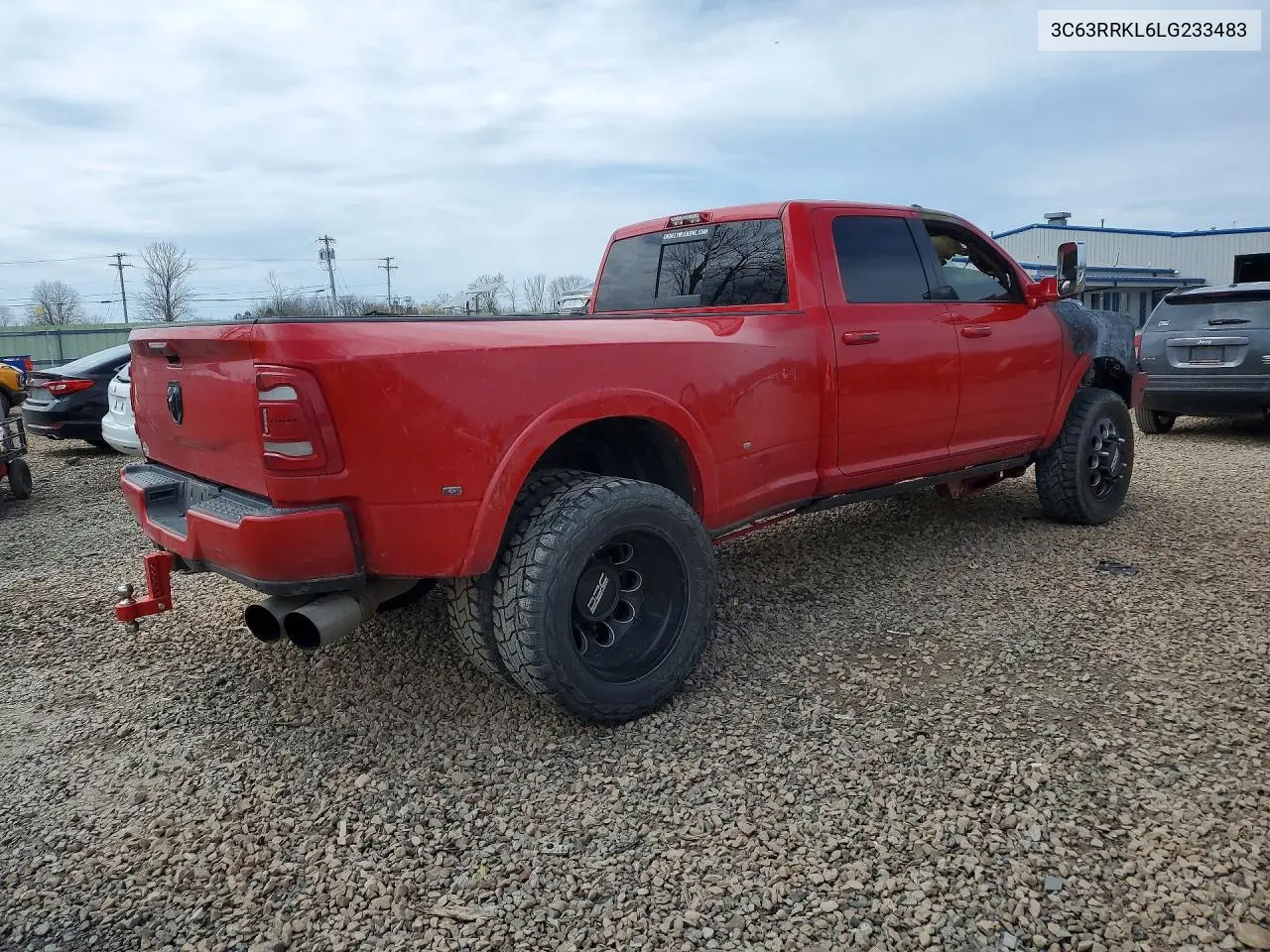 2020 Ram 3500 Longhorn VIN: 3C63RRKL6LG233483 Lot: 50614876