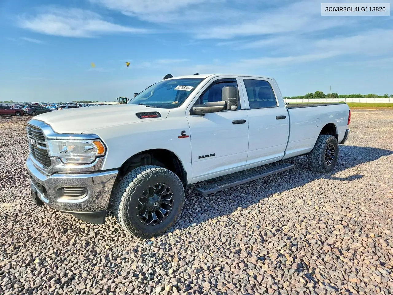 2020 Ram 3500 Tradesman VIN: 3C63R3GL4LG113820 Lot: 53765246