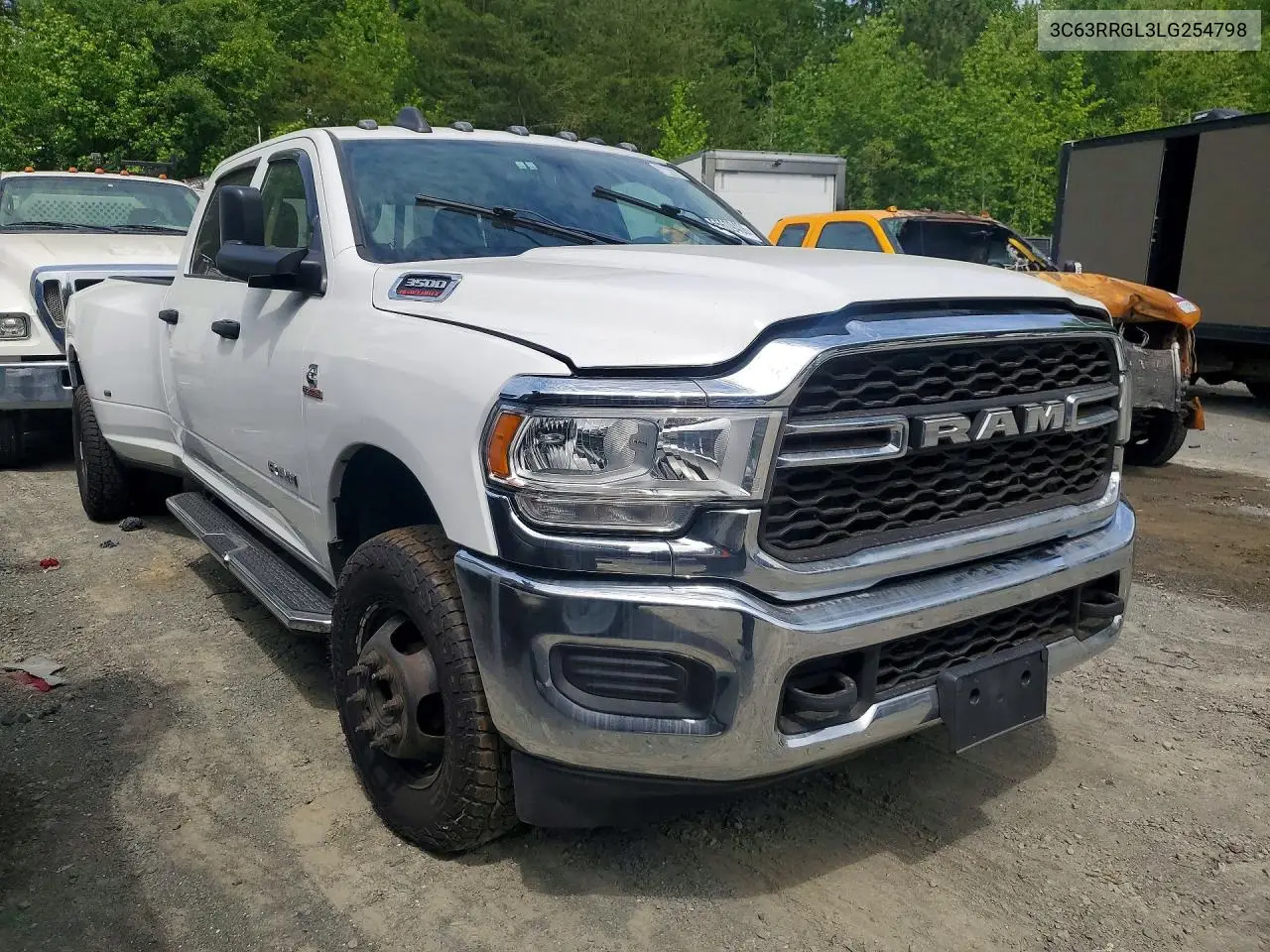 2020 Ram 3500 Tradesman VIN: 3C63RRGL3LG254798 Lot: 55609406