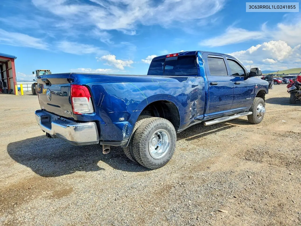 2020 Ram 3500 Tradesman VIN: 3C63RRGL1LG241855 Lot: 55709566