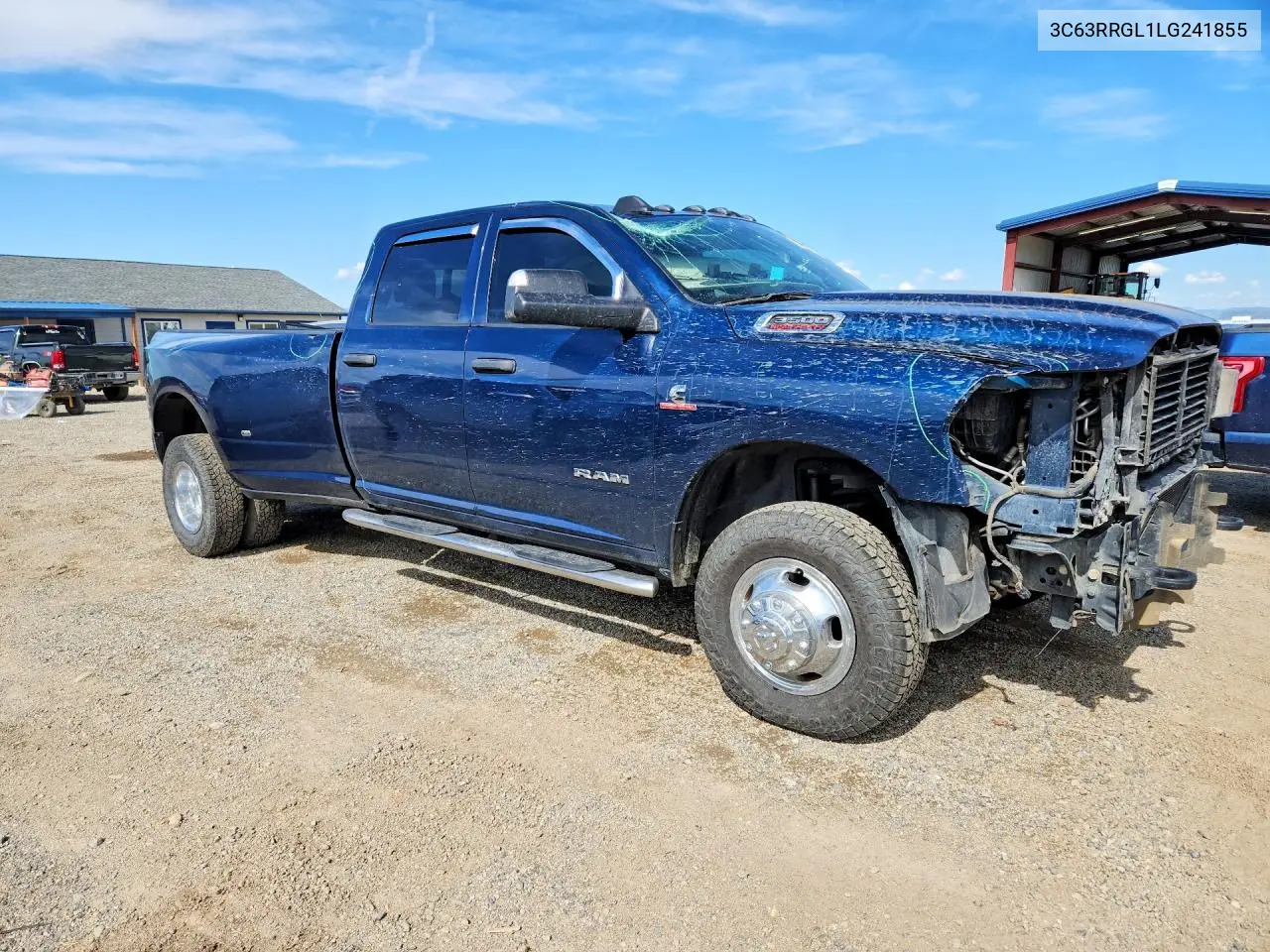 2020 Ram 3500 Tradesman VIN: 3C63RRGL1LG241855 Lot: 55709566
