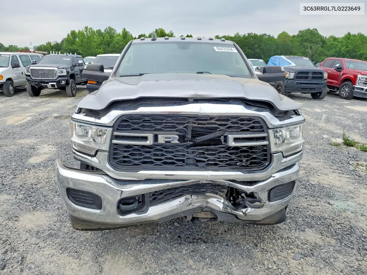 2020 Ram 3500 Tradesman VIN: 3C63RRGL7LG223649 Lot: 56435636