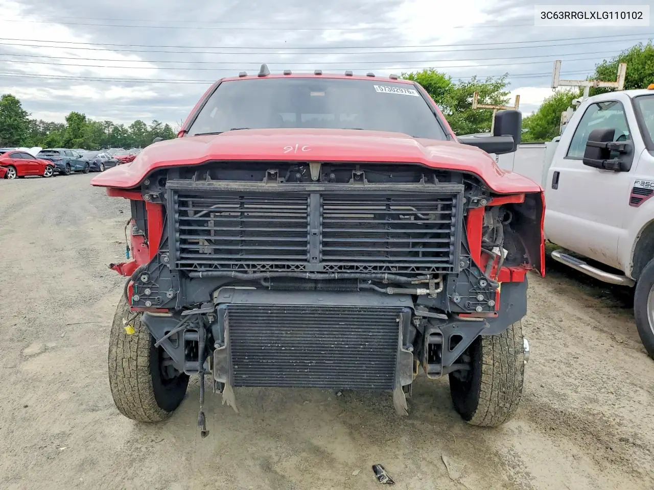 2020 Ram 3500 Tradesman VIN: 3C63RRGLXLG110102 Lot: 57302976