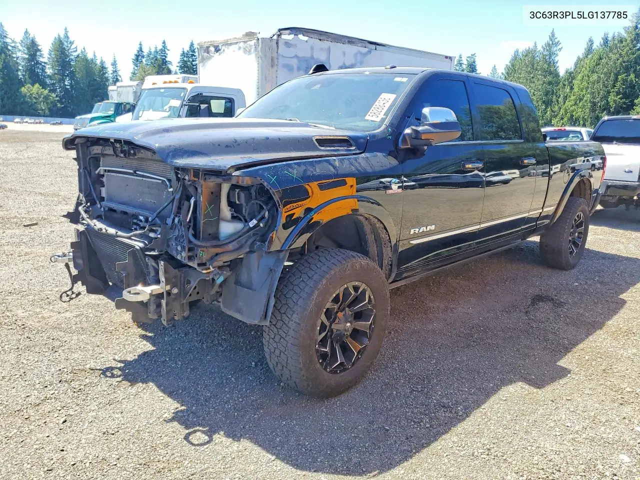 2020 Ram 3500 Limited VIN: 3C63R3PL5LG137785 Lot: 58288436