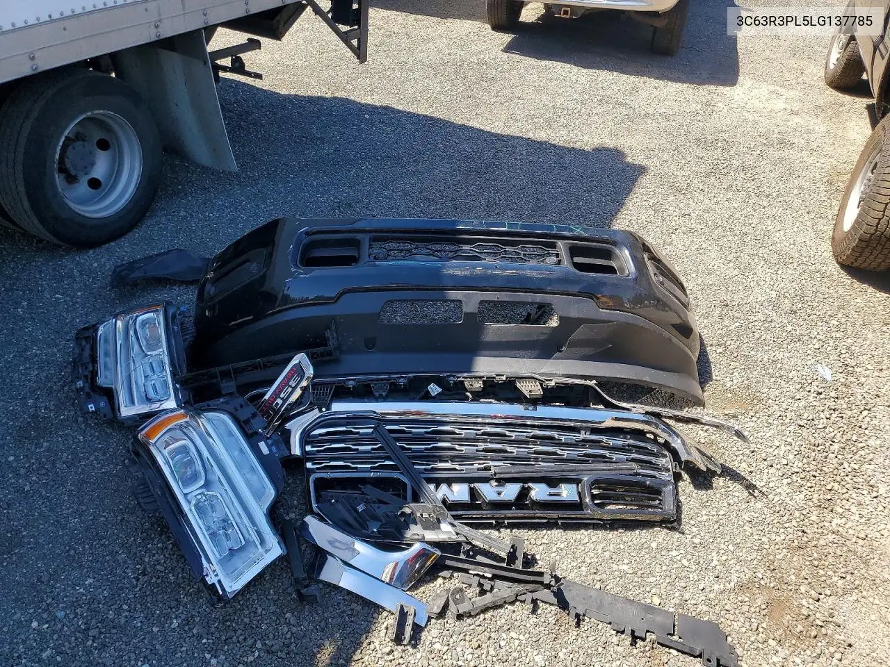 2020 Ram 3500 Limited VIN: 3C63R3PL5LG137785 Lot: 58288436