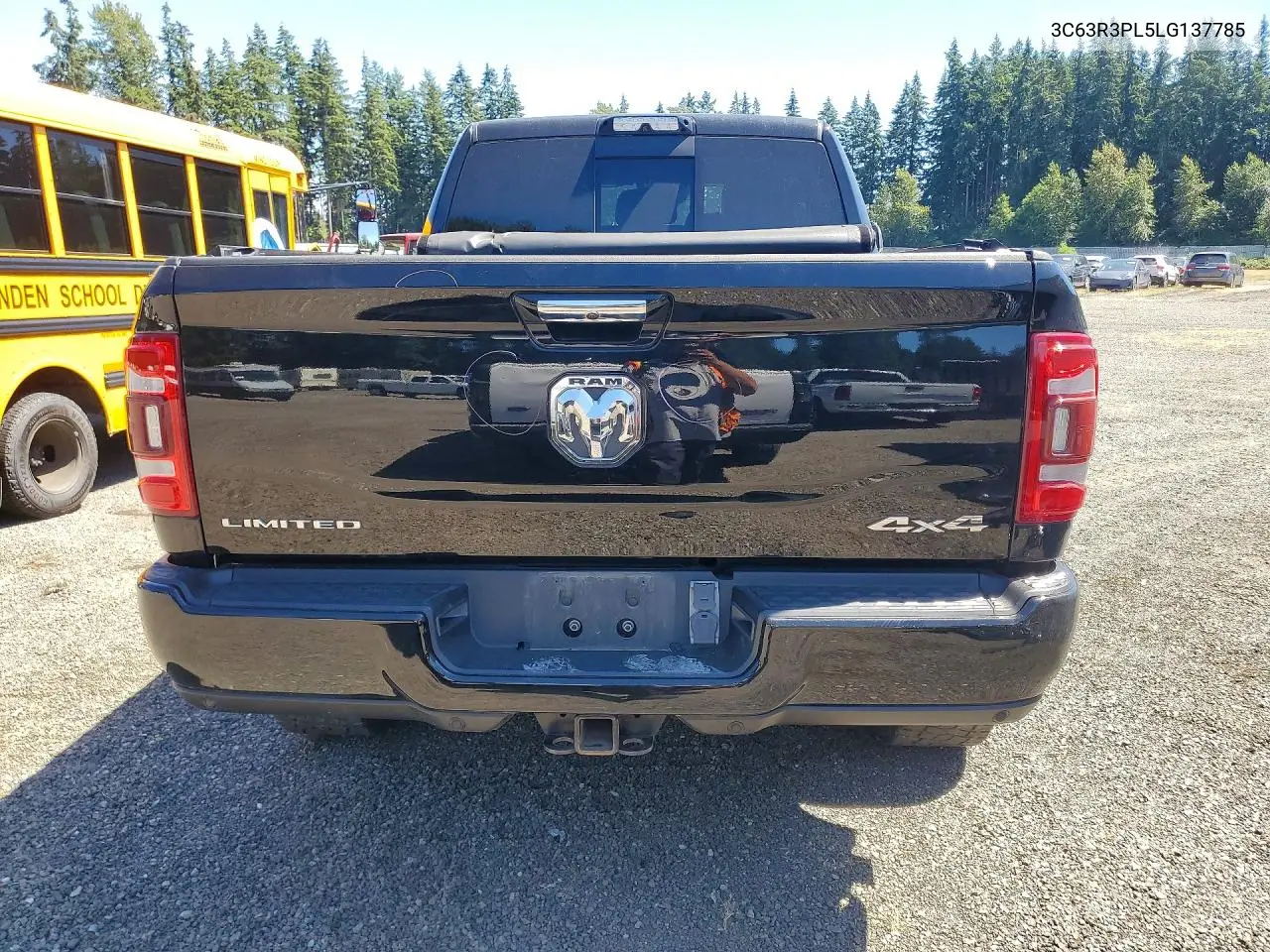 2020 Ram 3500 Limited VIN: 3C63R3PL5LG137785 Lot: 58288436