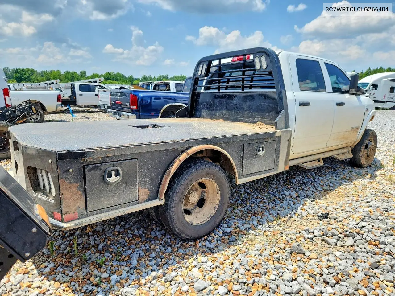 2020 Ram 3500 VIN: 3C7WRTCL0LG266404 Lot: 59872846
