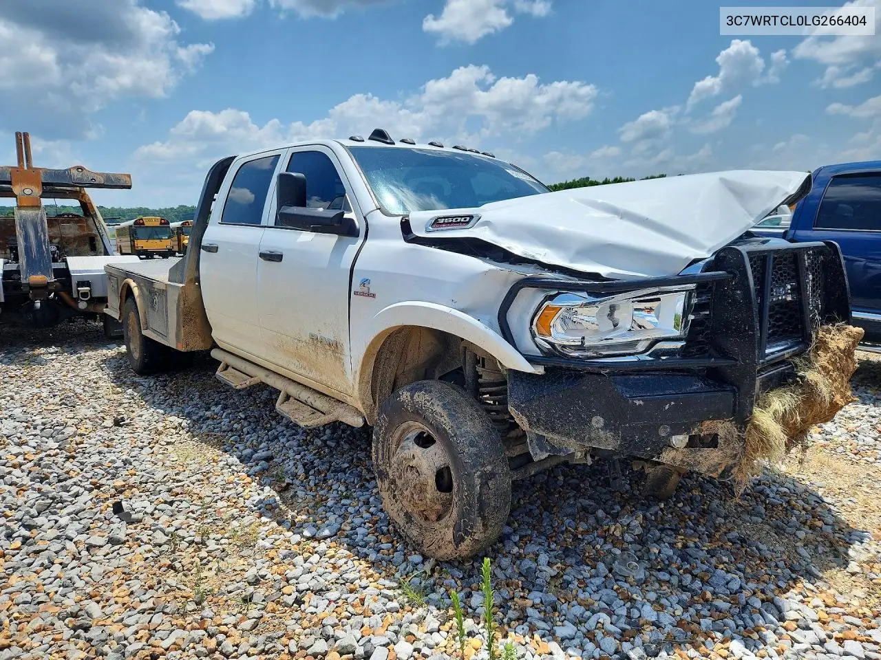 2020 Ram 3500 VIN: 3C7WRTCL0LG266404 Lot: 59872846