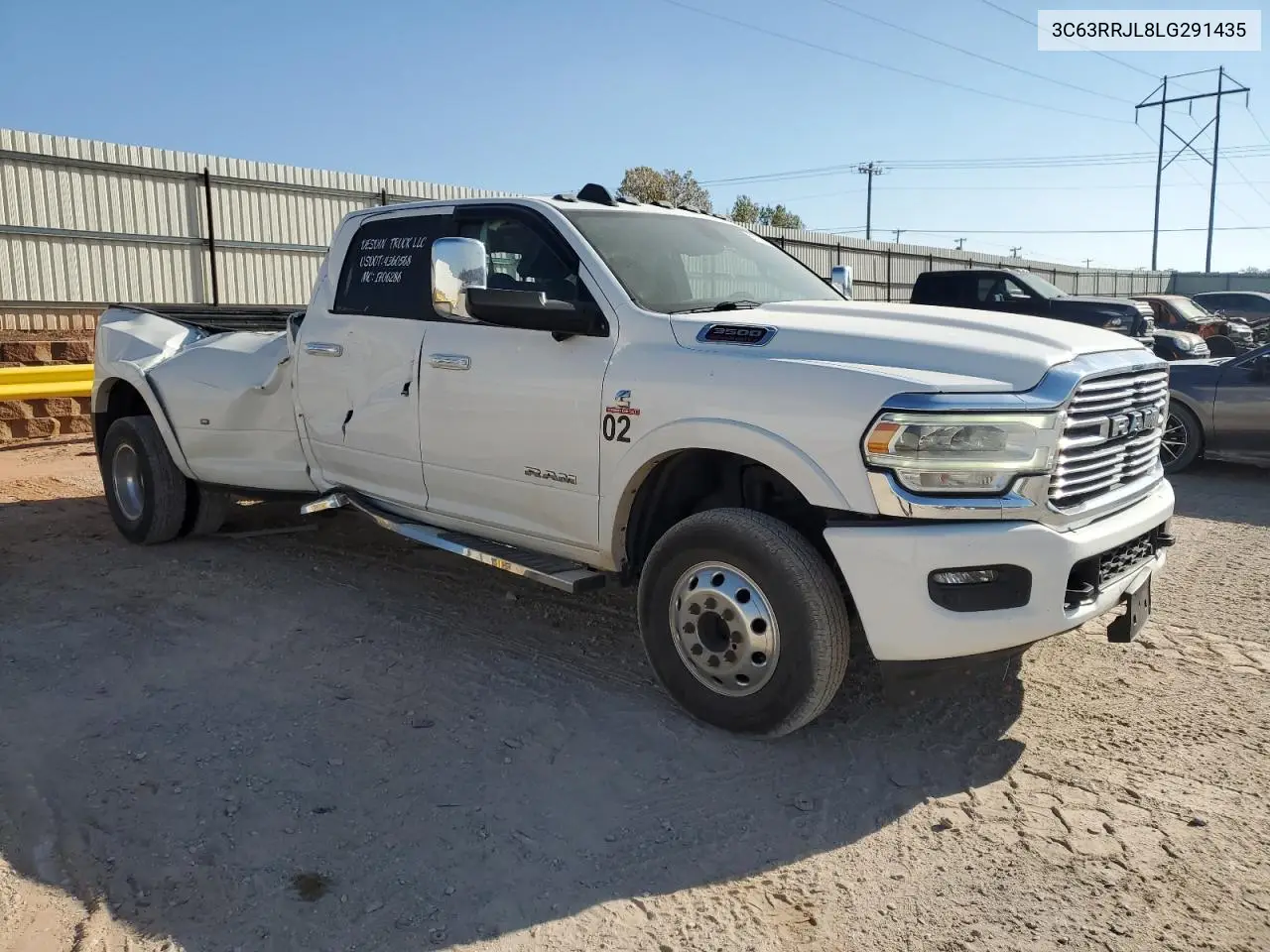 3C63RRJL8LG291435 2020 Ram 3500 Laramie