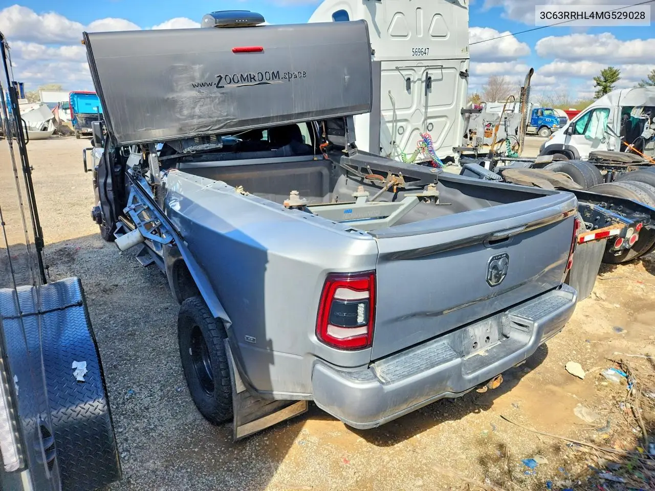 2021 Ram 3500 Big Horn VIN: 3C63RRHL4MG529028 Lot: 48664686