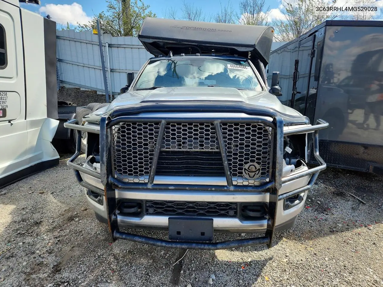 2021 Ram 3500 Big Horn VIN: 3C63RRHL4MG529028 Lot: 48664686