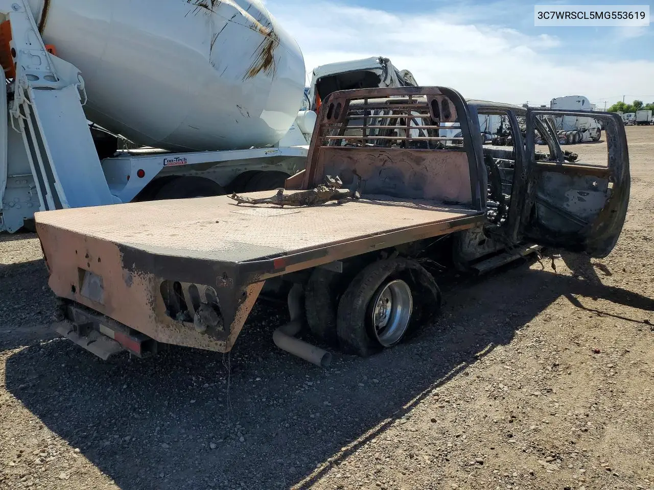 2021 Ram 3500 VIN: 3C7WRSCL5MG553619 Lot: 48672366
