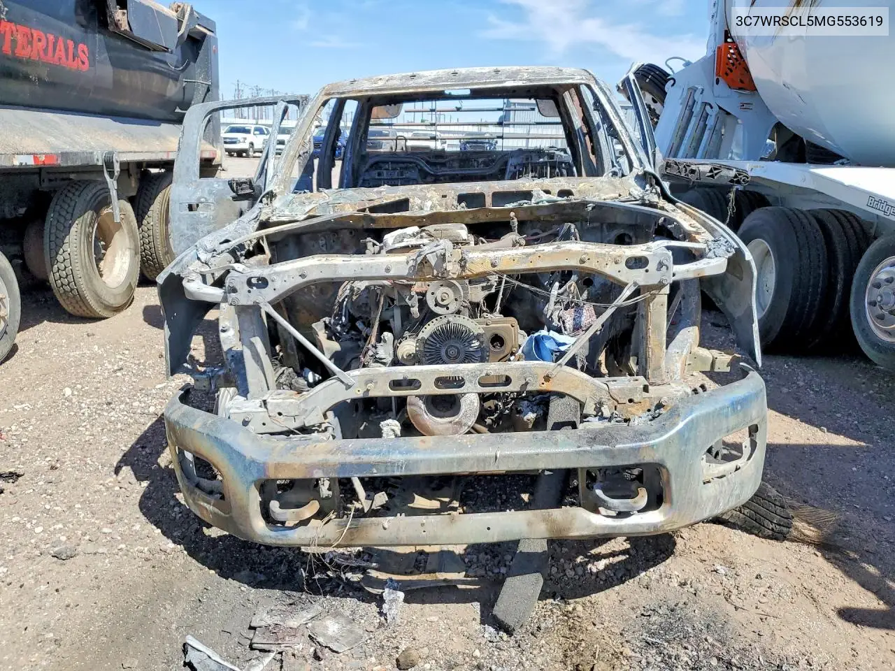 2021 Ram 3500 VIN: 3C7WRSCL5MG553619 Lot: 48672366