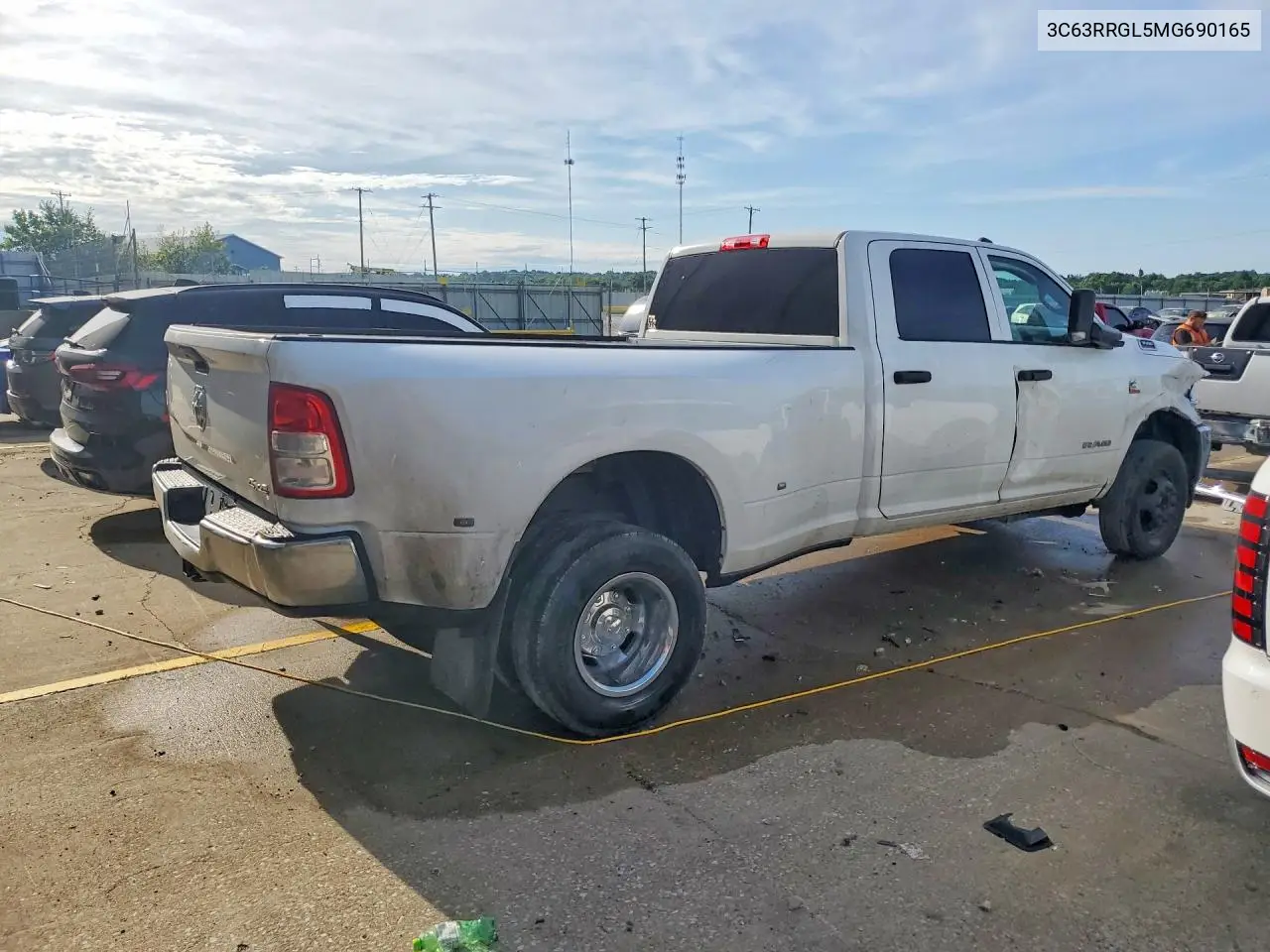 2021 Ram 3500 Tradesman VIN: 3C63RRGL5MG690165 Lot: 54489616