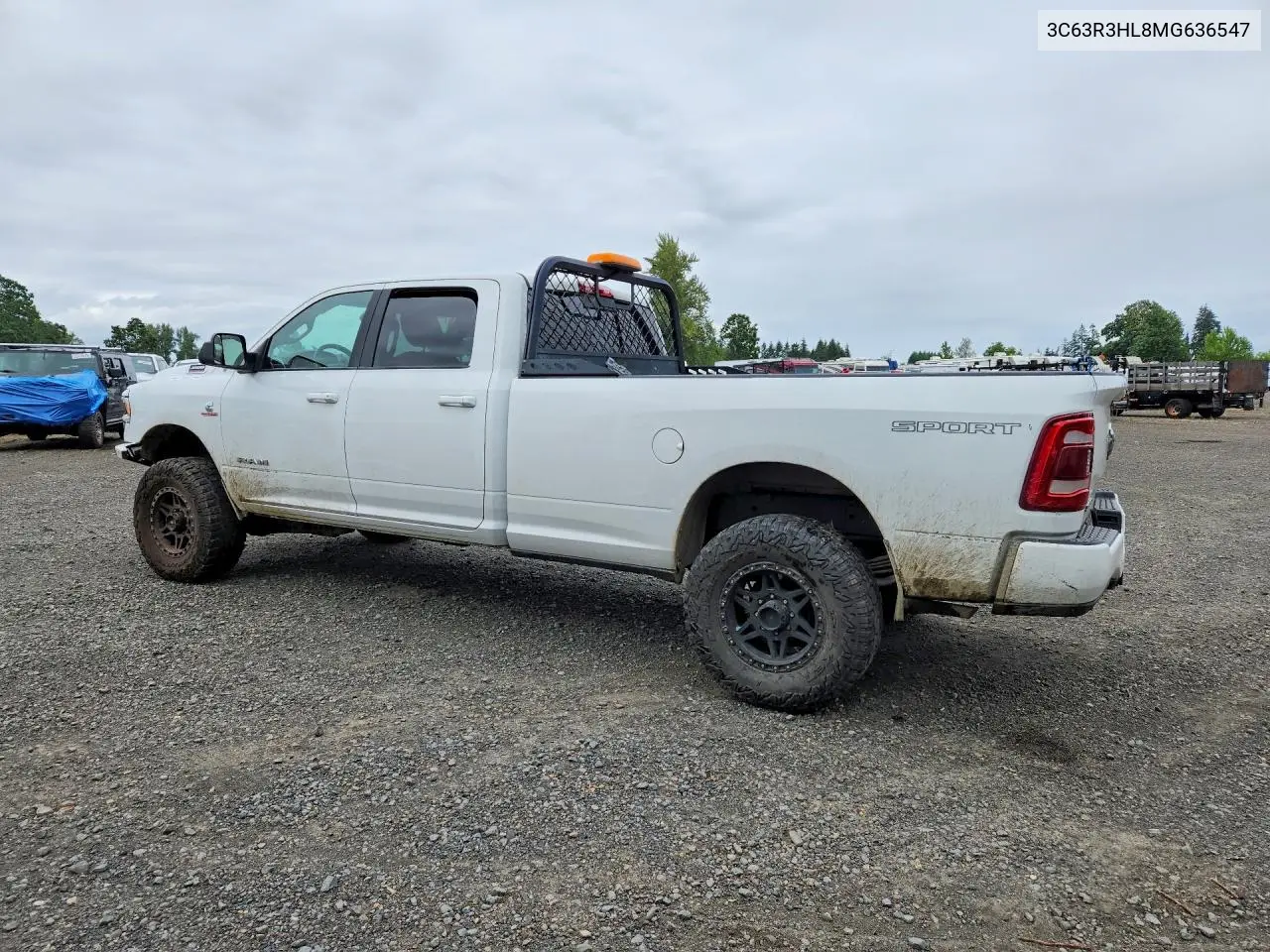 2021 Ram 3500 Big Horn VIN: 3C63R3HL8MG636547 Lot: 54701846