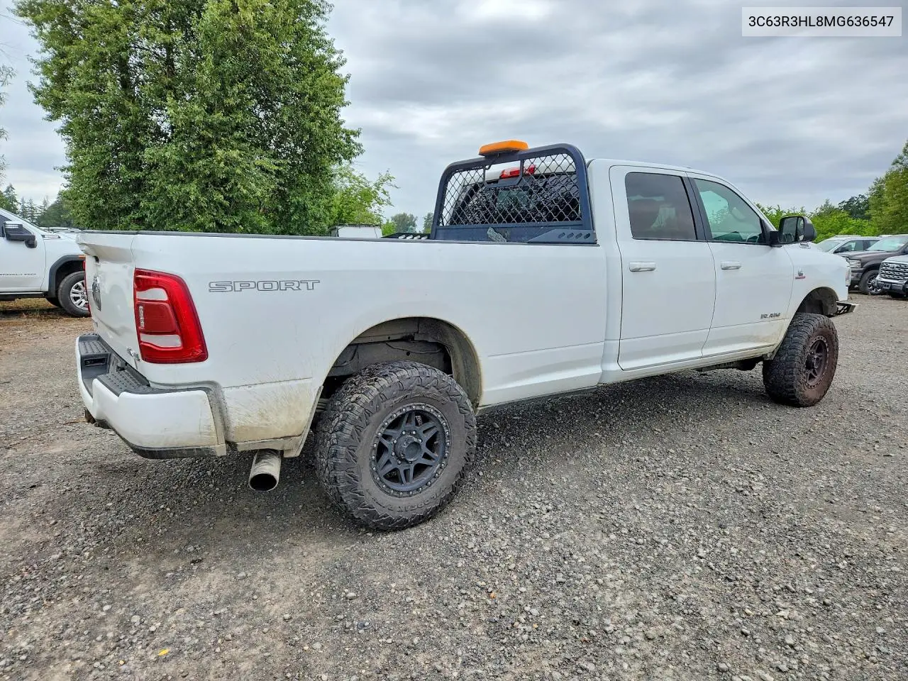 2021 Ram 3500 Big Horn VIN: 3C63R3HL8MG636547 Lot: 54701846