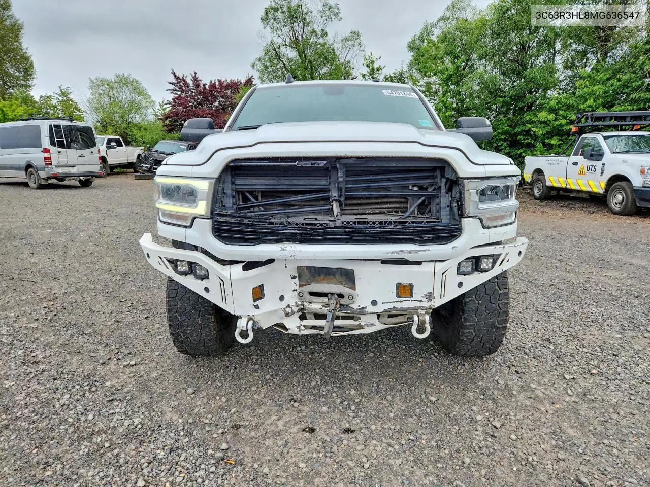 2021 Ram 3500 Big Horn VIN: 3C63R3HL8MG636547 Lot: 54701846