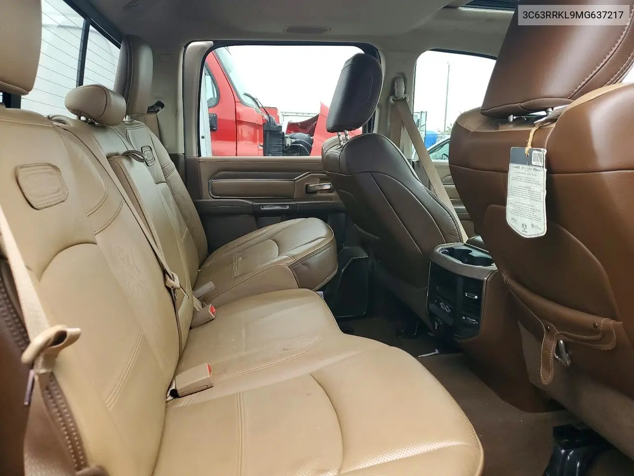 2021 Ram 3500 Longhorn VIN: 3C63RRKL9MG637217 Lot: 54844136