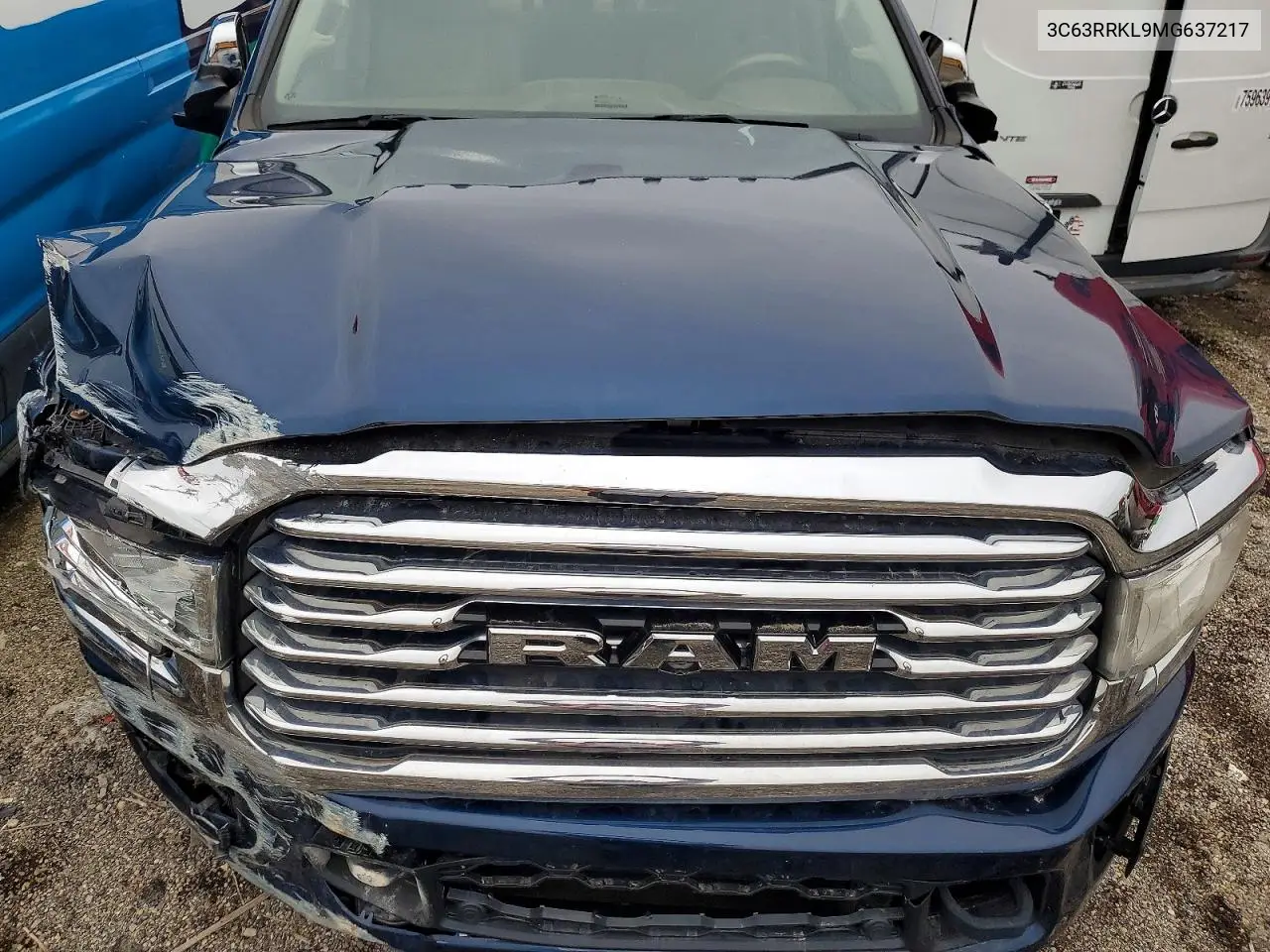 2021 Ram 3500 Longhorn VIN: 3C63RRKL9MG637217 Lot: 54844136