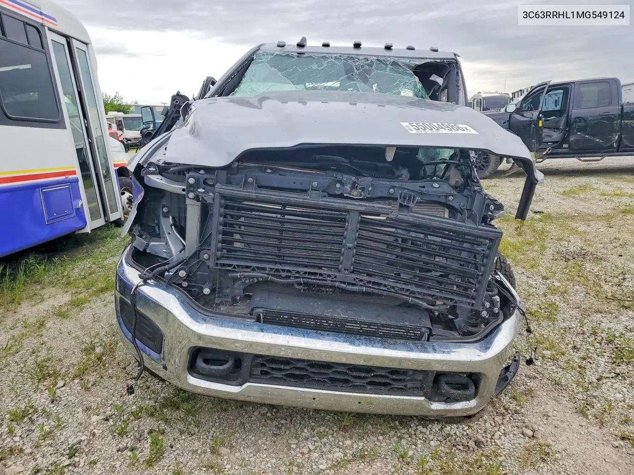 2021 Ram 3500 Big Horn VIN: 3C63RRHL1MG549124 Lot: 55004986