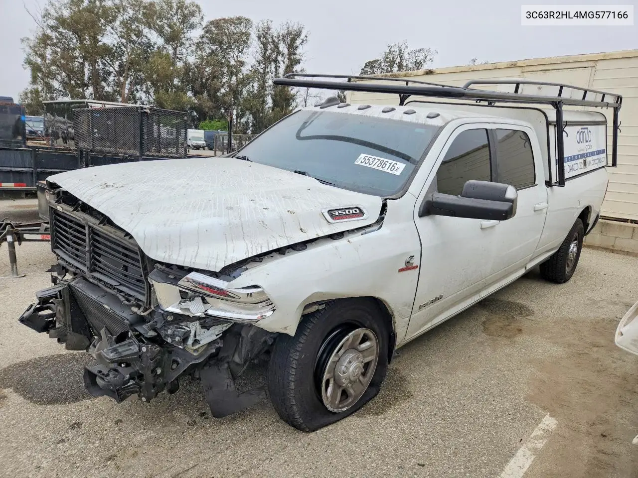 2021 Ram 3500 Big Horn VIN: 3C63R2HL4MG577166 Lot: 55378616